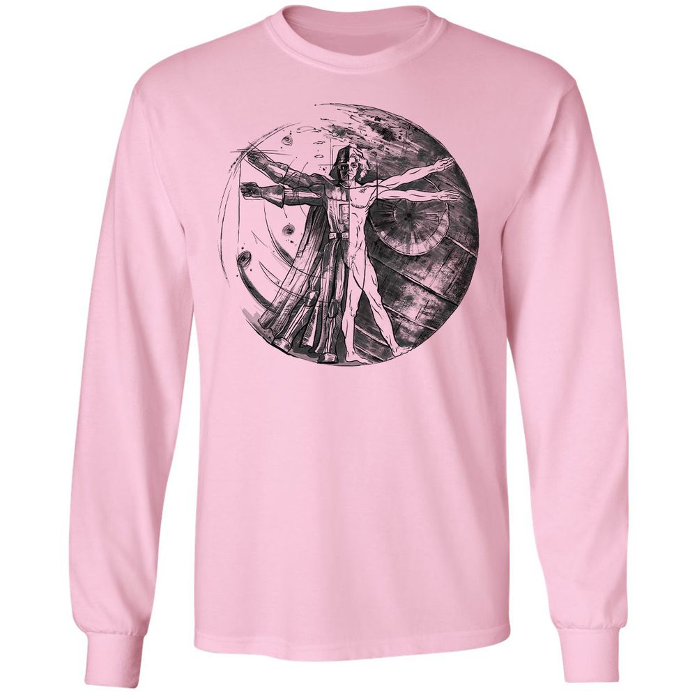 Long Sleeve T-Shirt - HZ5BP5NS - Light Pink - 3