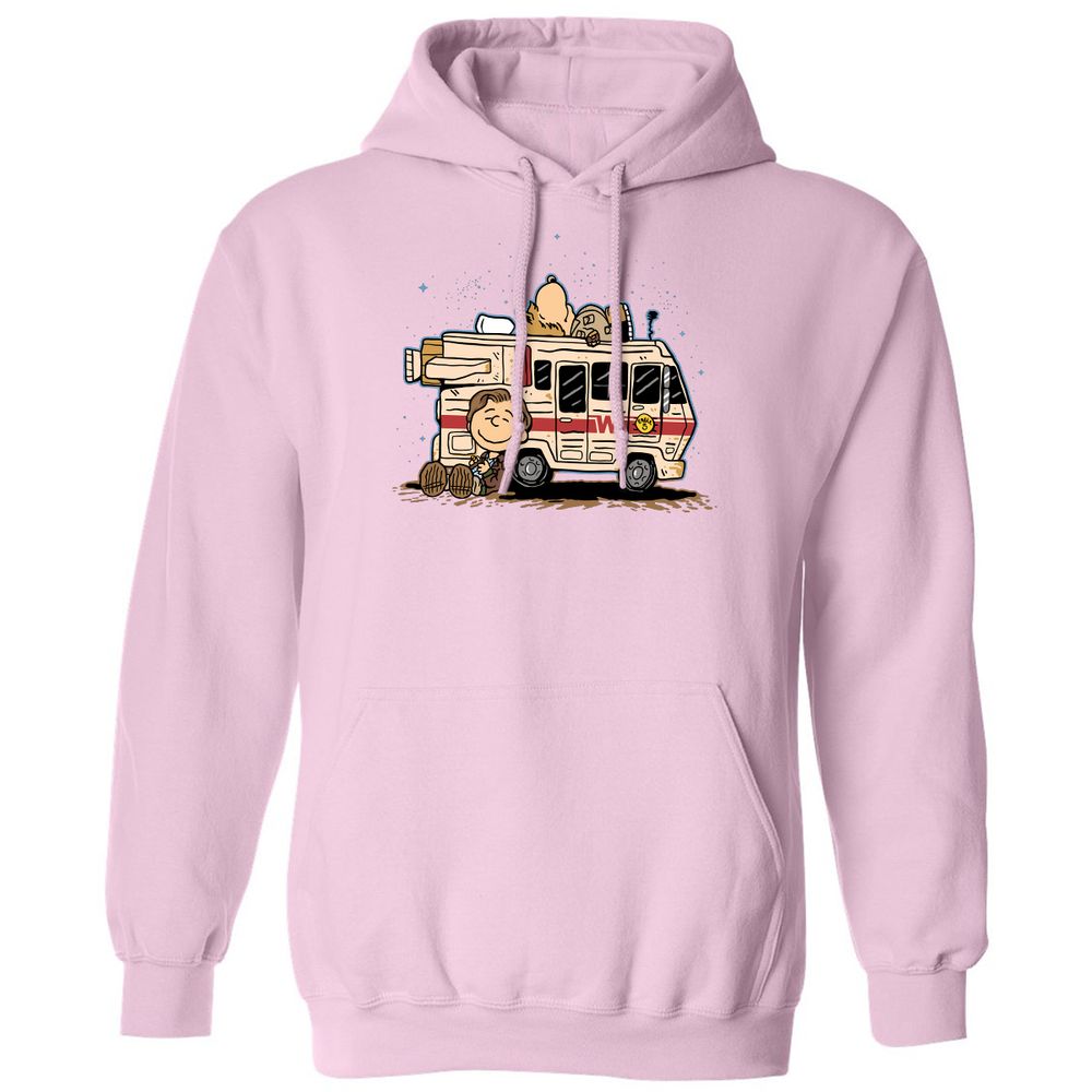 Classic Unisex Hoodie - S4LZVMCP - Light Pink - 3