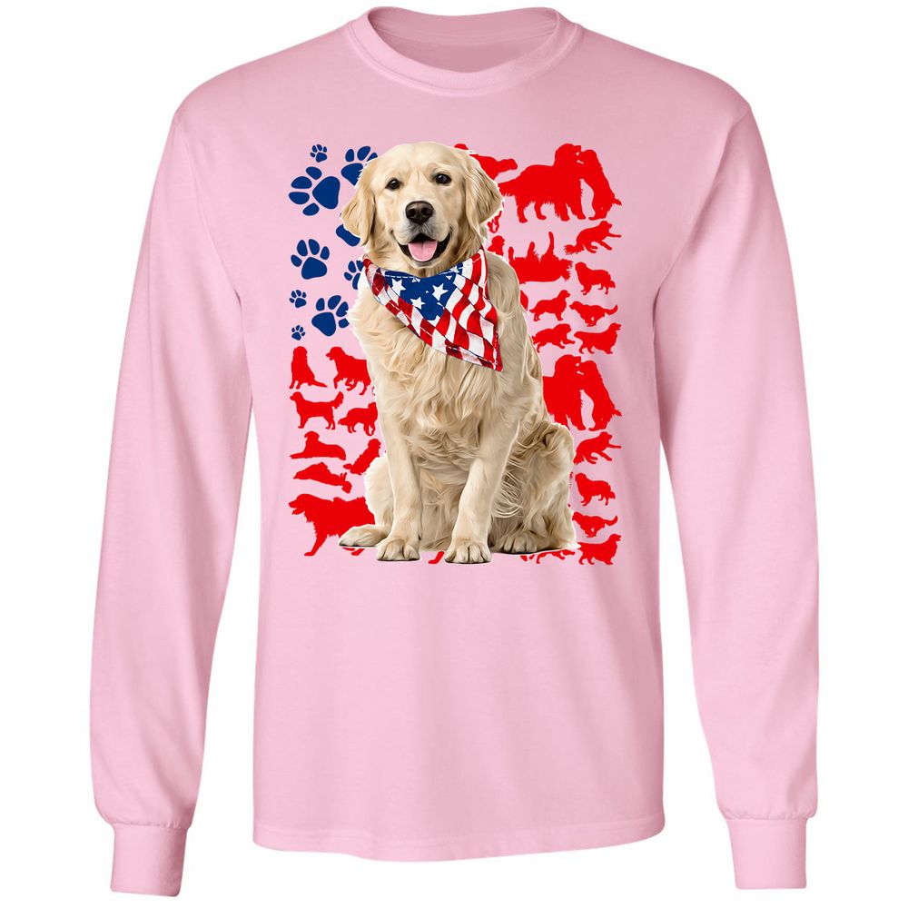 Long Sleeve T-Shirt - HTXGWX8B - Light Pink - 3