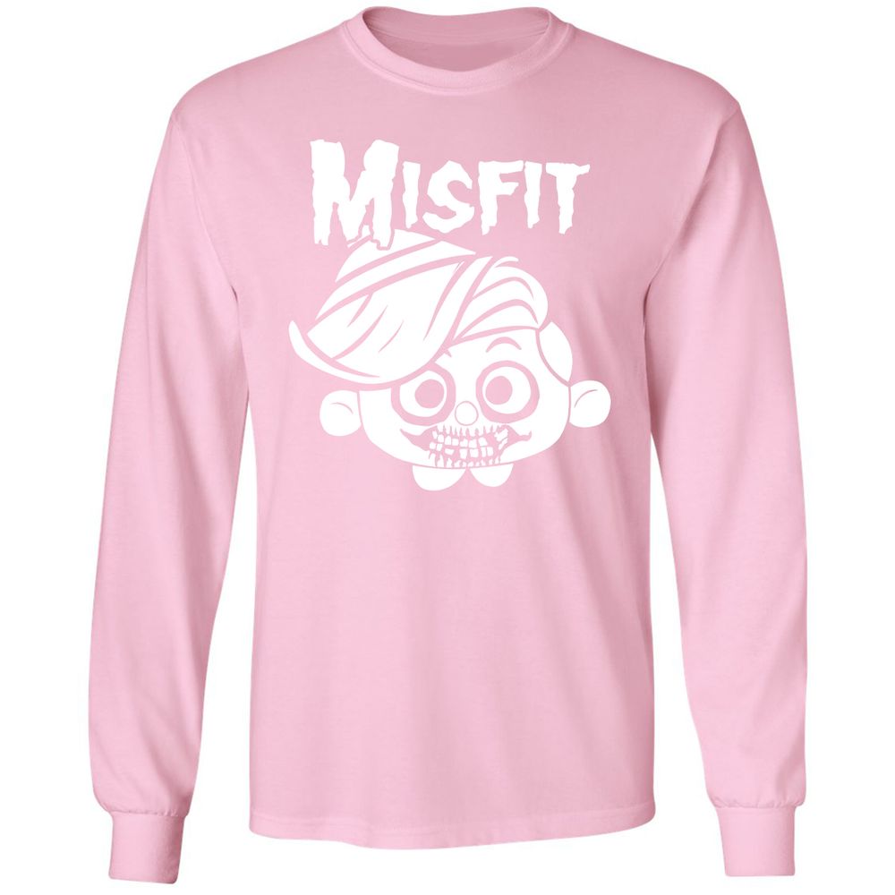 Long Sleeve T-Shirt - CKY2H4NH - Light Pink - 3
