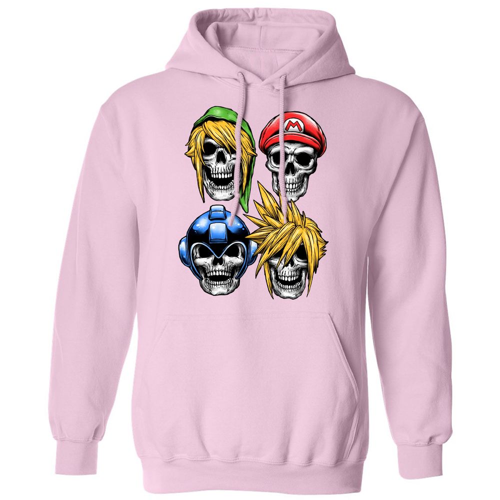 Classic Unisex Hoodie - Z9VH42G7 - Light Pink - 3