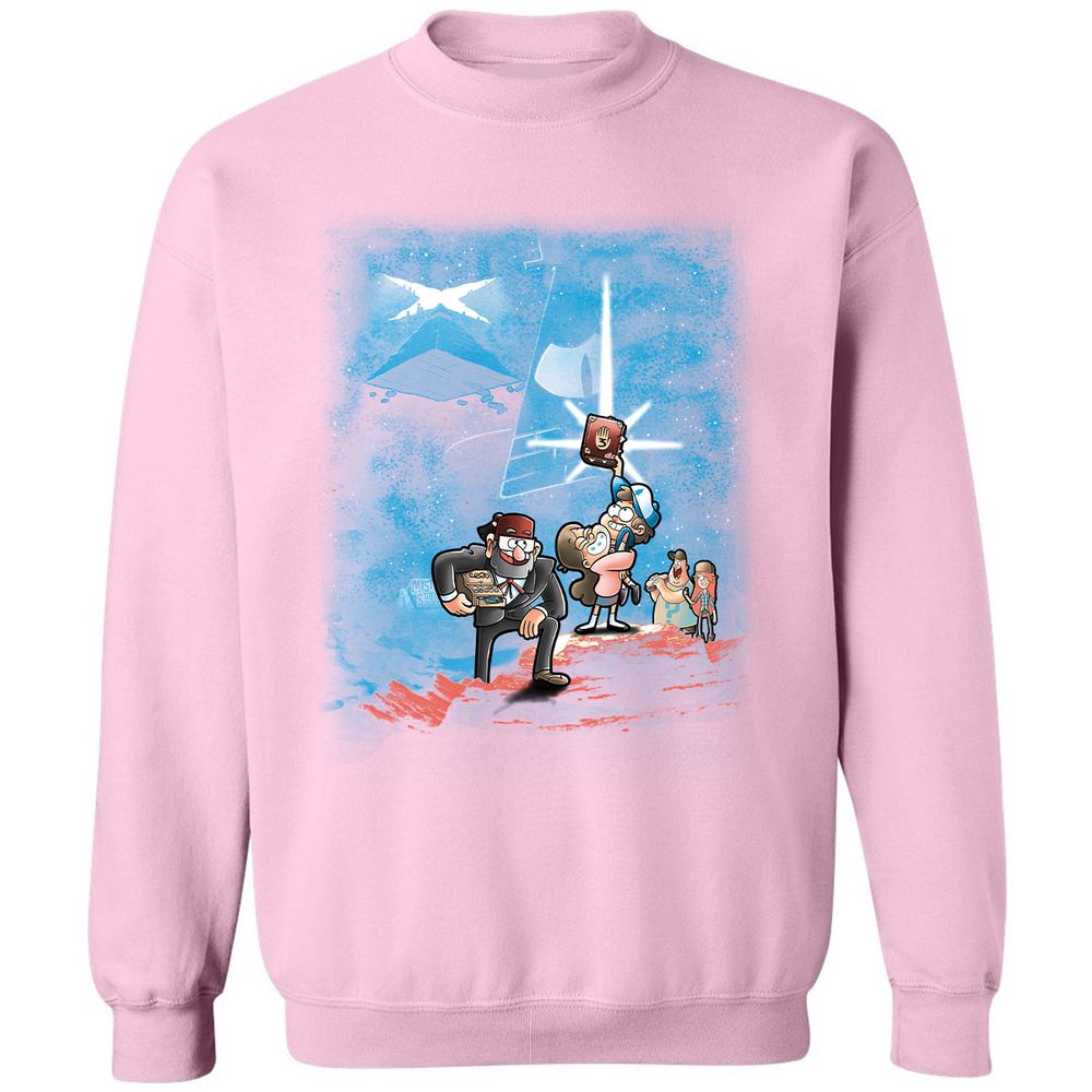 Classic Unisex Sweatshirt - FKL7R4KE - Light Pink - 3