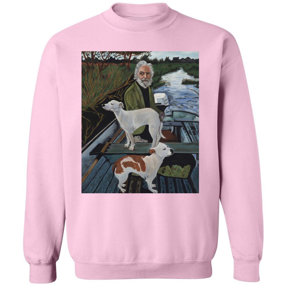 Classic Unisex Sweatshirt - QZ94E5WU - Light Pink - 3