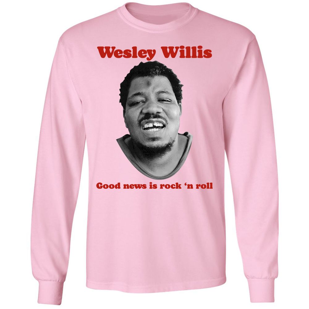 Wesley Willis - Light Pink - 3