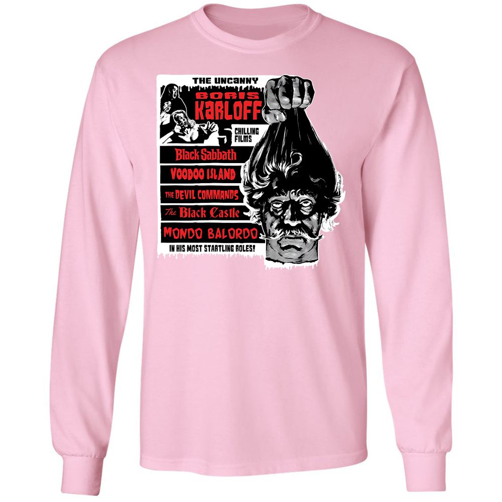 Long Sleeve T-Shirt - ZL6328NC - Light Pink - 3