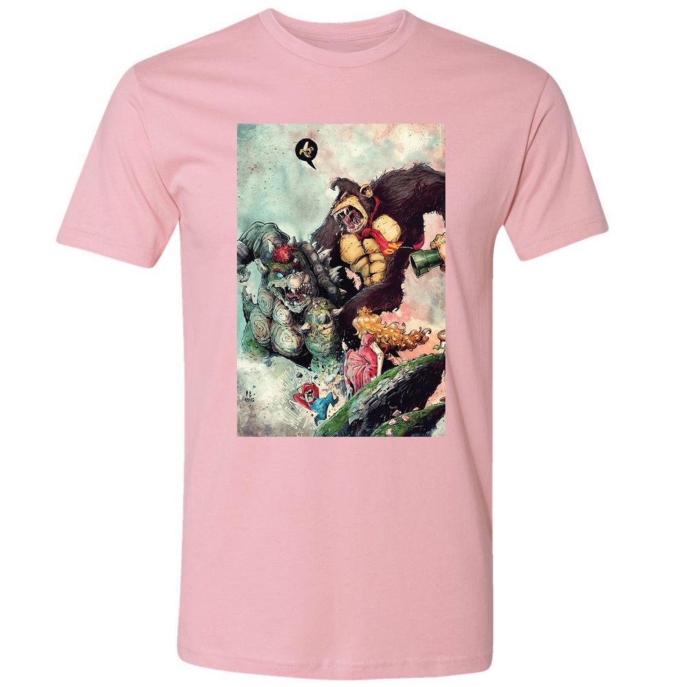 Premium Unisex T-Shirt - KEVB761Q - Light Pink - 3