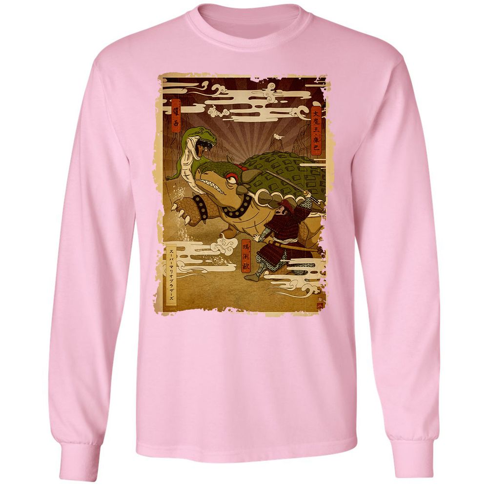 Long Sleeve T-Shirt - YGZP9CC4 - Light Pink - 3