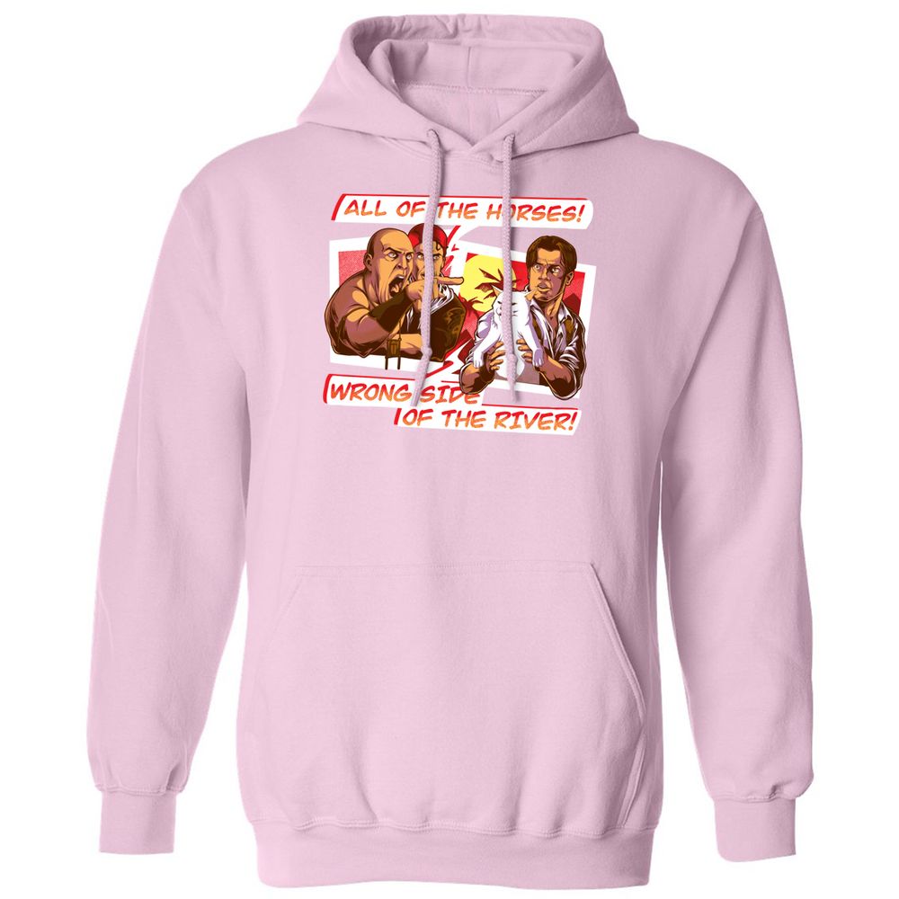 Classic Unisex Hoodie - AWGMHJKH - Light Pink - 3