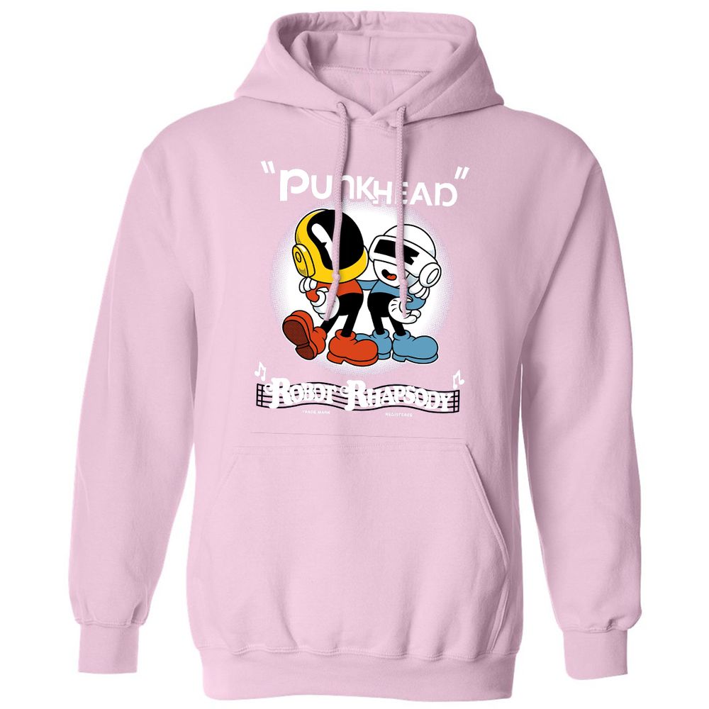 Classic Unisex Hoodie - UL7XLKLM - Light Pink - 3