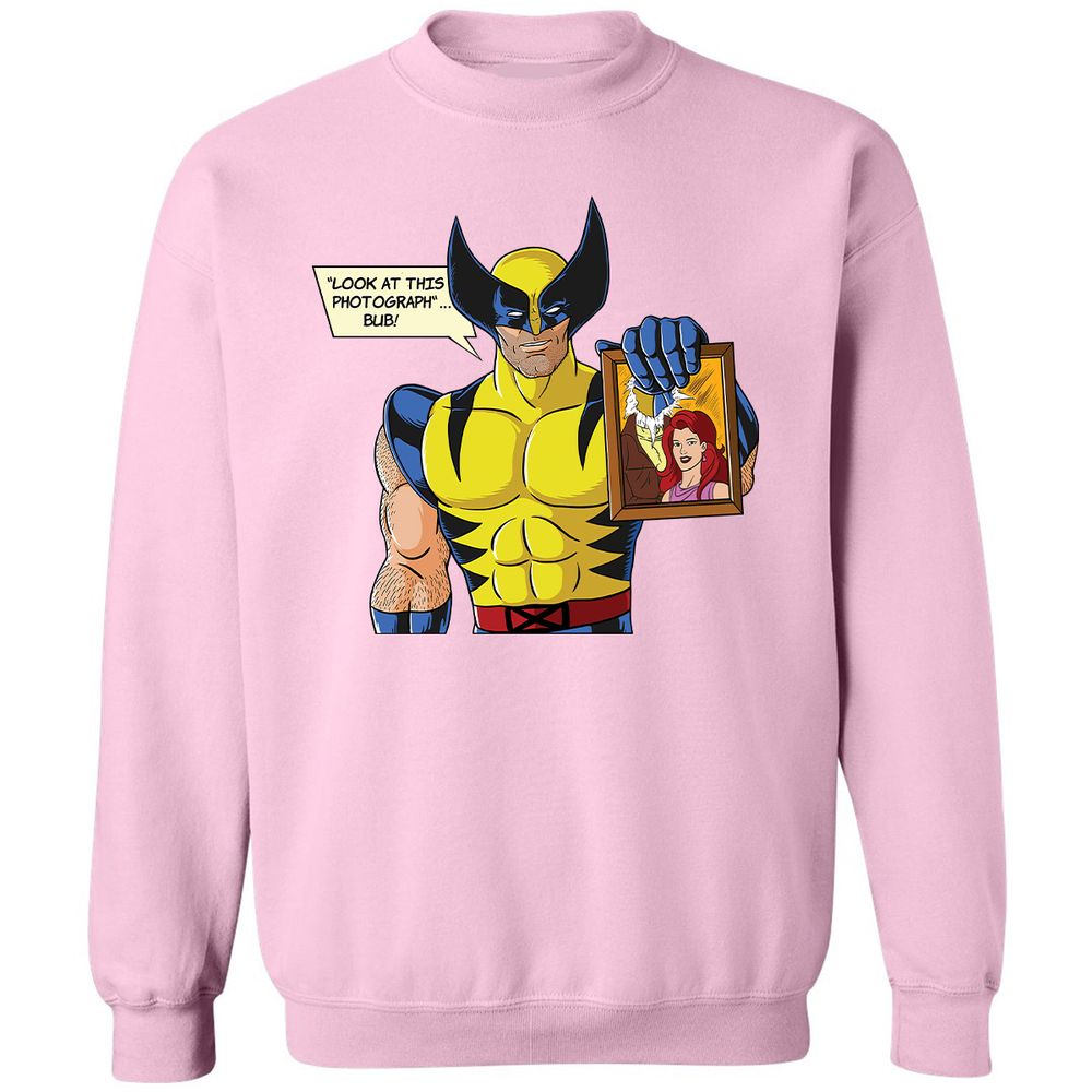 Classic Unisex Sweatshirt - 7V6BX263 - Light Pink - 3