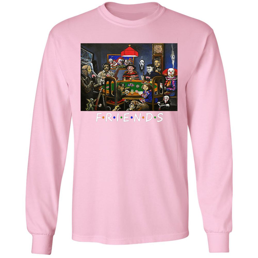 Long Sleeve T-Shirt - GK1MUKER - Light Pink - 3