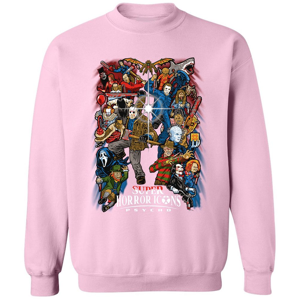 Classic Unisex Sweatshirt - B9KRYVLH - Light Pink - 3