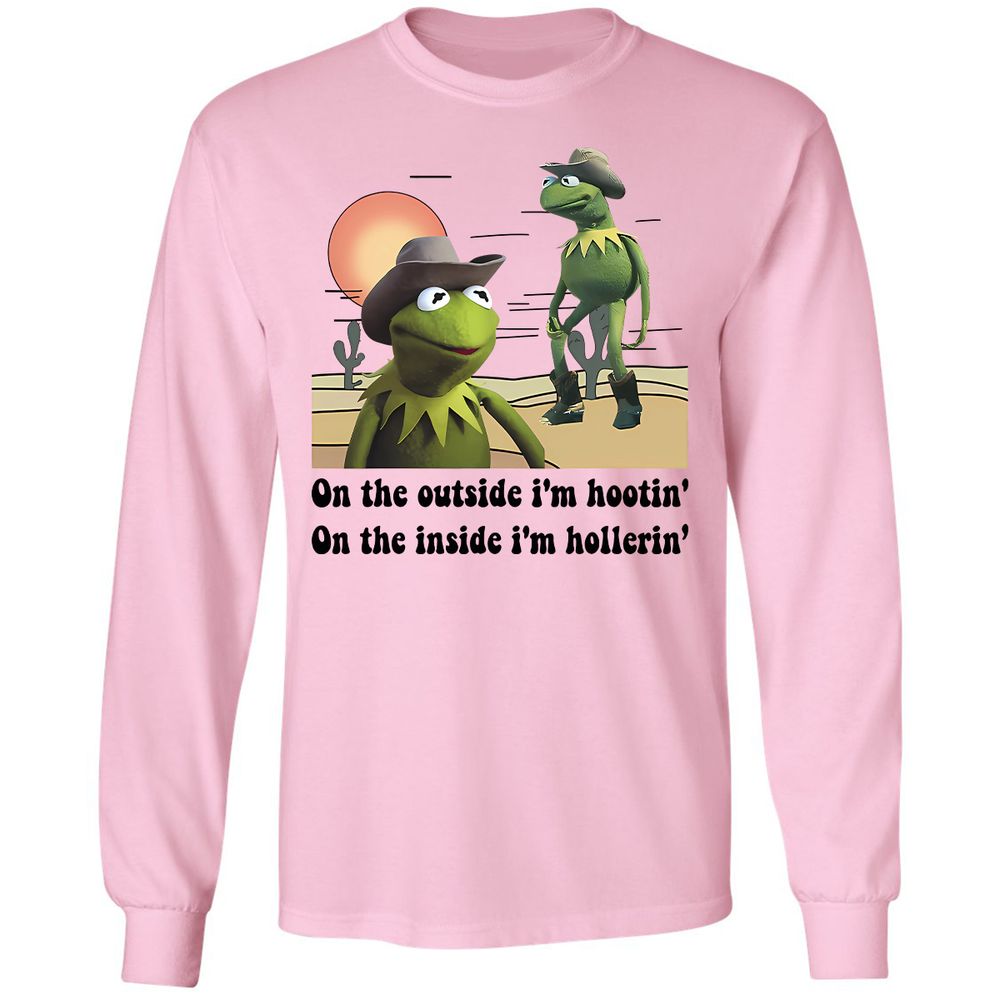 Long Sleeve T-Shirt - 2PNAS6DZ - Light Pink - 3