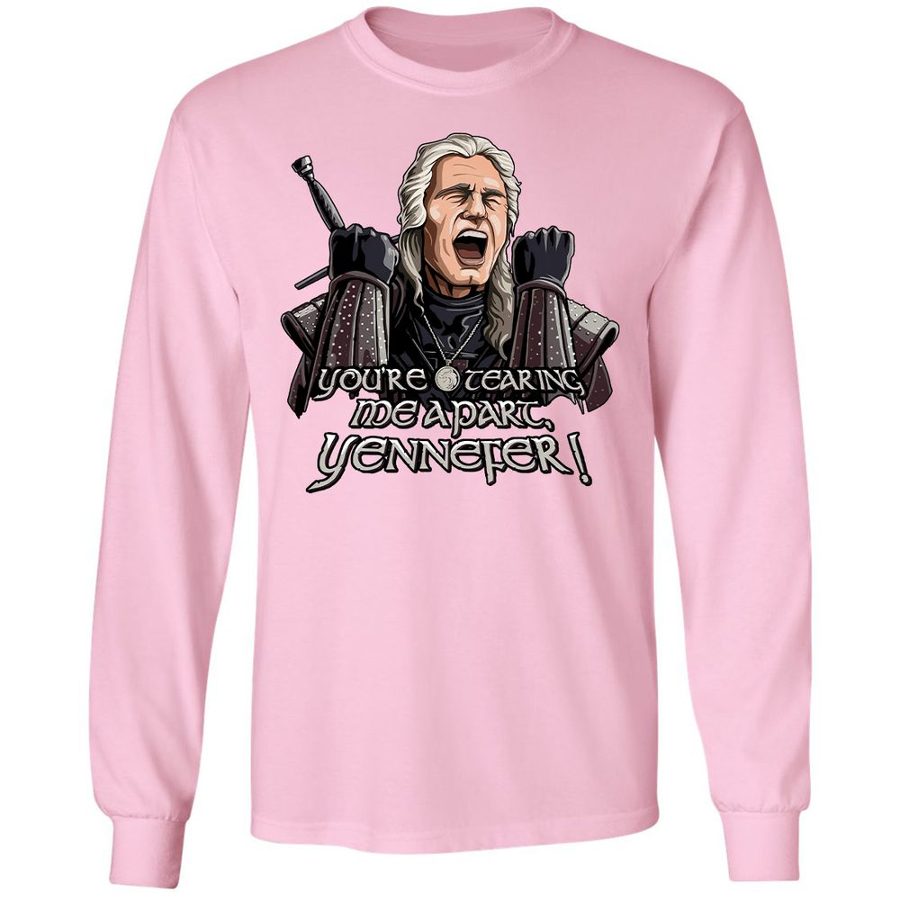 Long Sleeve T-Shirt - VXQBDV9G - Light Pink - 3
