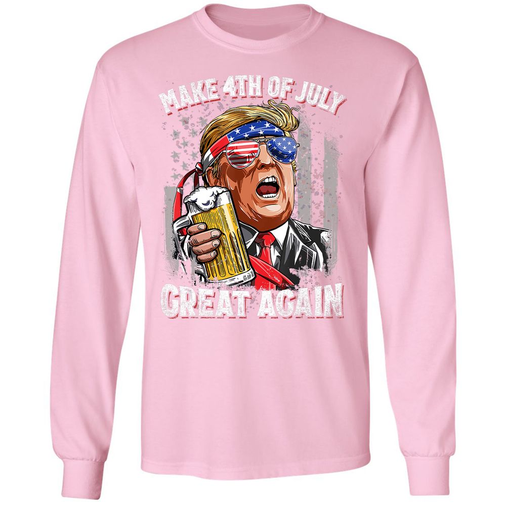 Long Sleeve T-Shirt - 2QLY8LA8 - Light Pink - 3