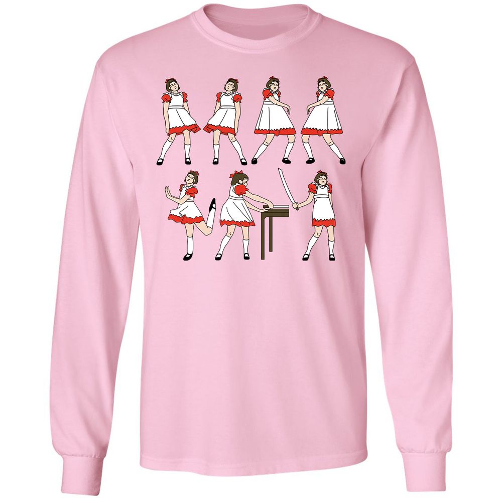 Long Sleeve T-Shirt - MV3R58T4 - Light Pink - 3