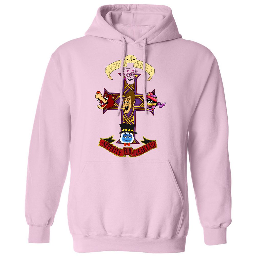 Classic Unisex Hoodie - LVGCXG6B - Light Pink - 3