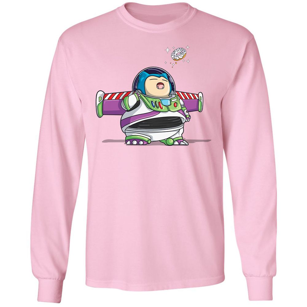 Long Sleeve T-Shirt - 61V485JH - Light Pink - 3