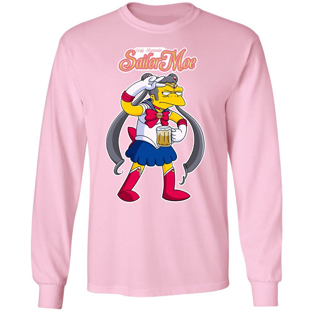 Long Sleeve T-Shirt - FBWEVWQ5 - Light Pink - 3