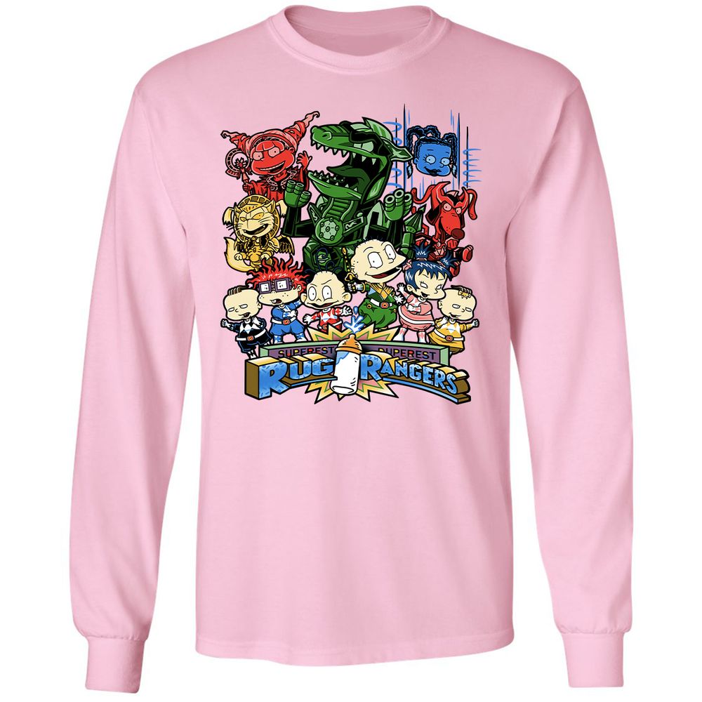 Long Sleeve T-Shirt - G37YZYWJ - Light Pink - 3