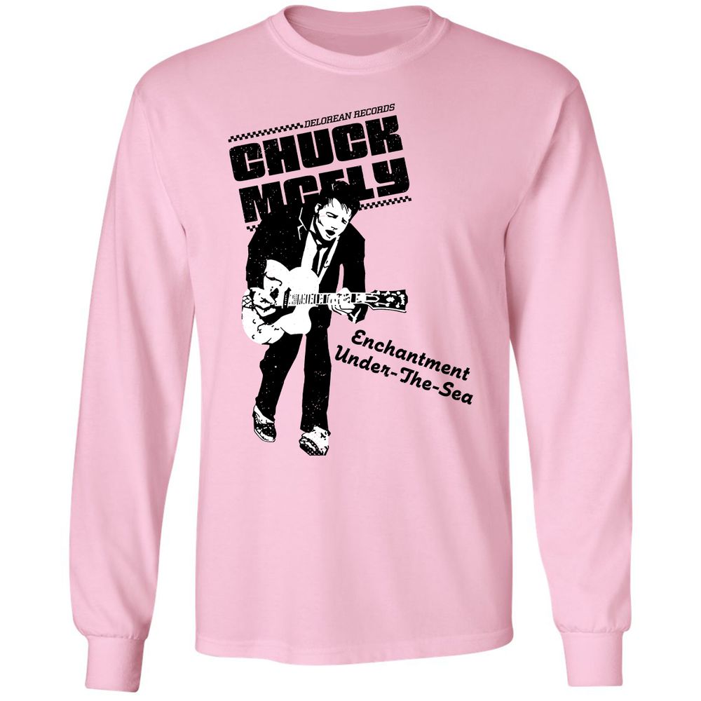 Long Sleeve T-Shirt - W6XM8RGZ - Light Pink - 3