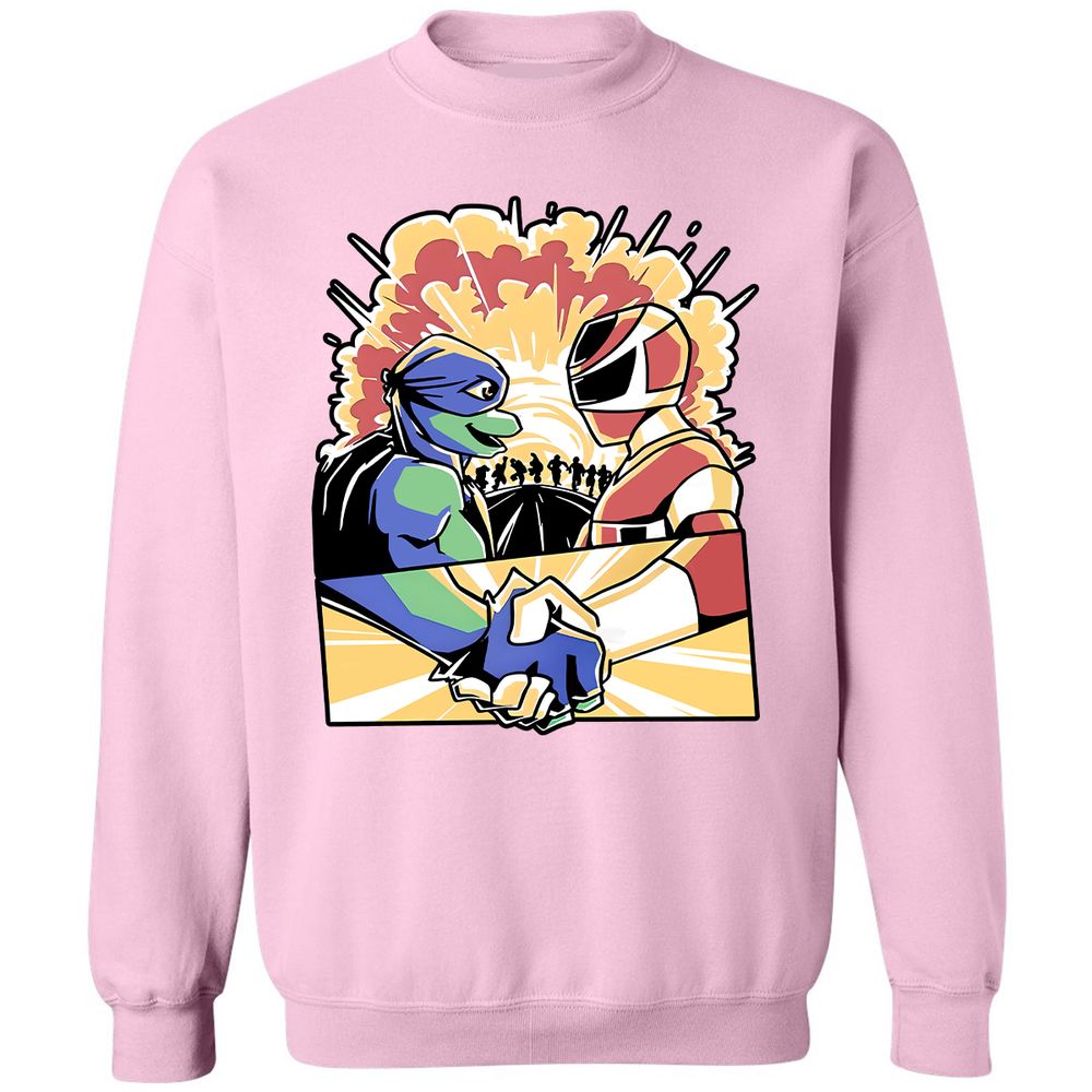 Classic Unisex Sweatshirt - HBYJVTR2 - Light Pink - 3