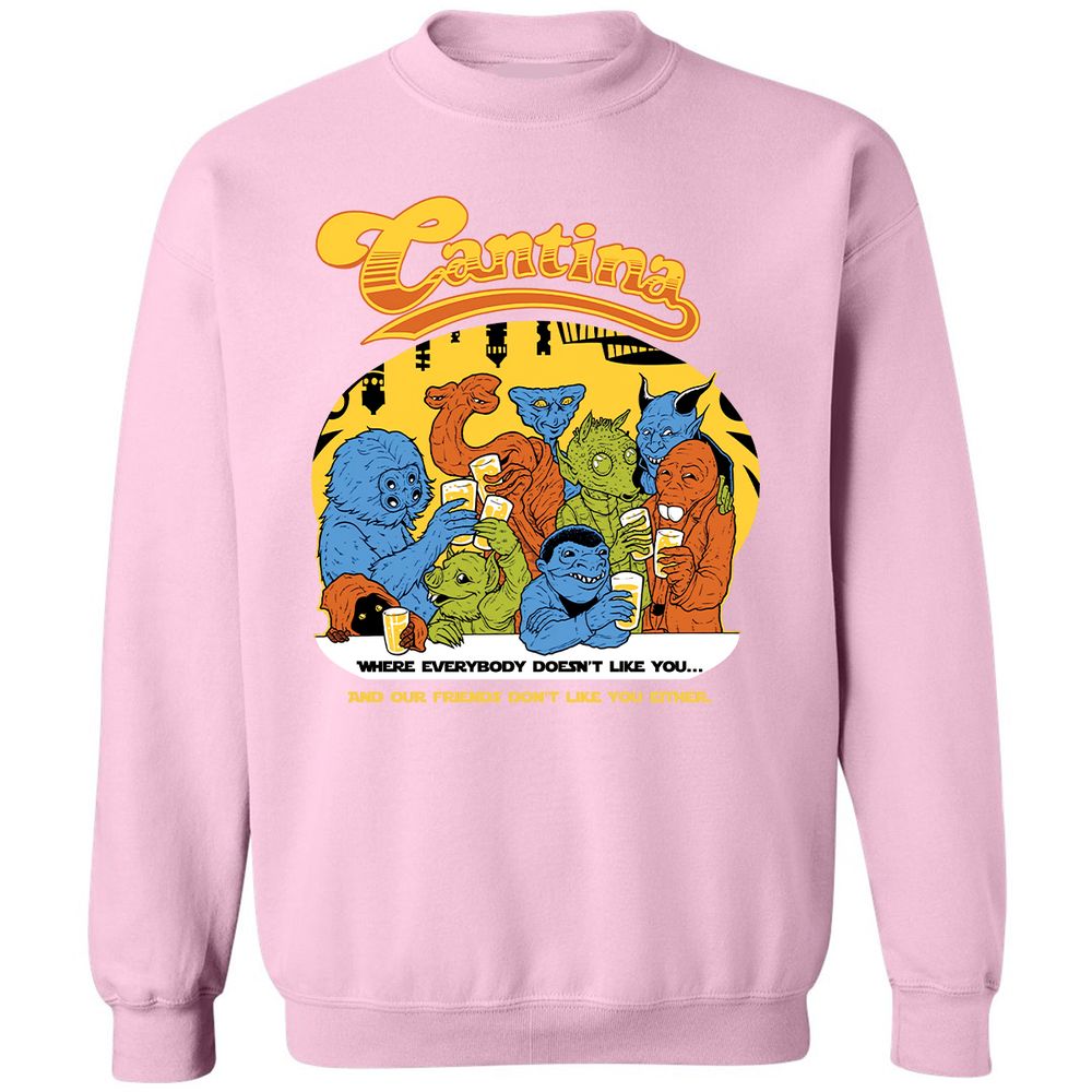 Classic Unisex Sweatshirt - DZUFN7QM - Light Pink - 3