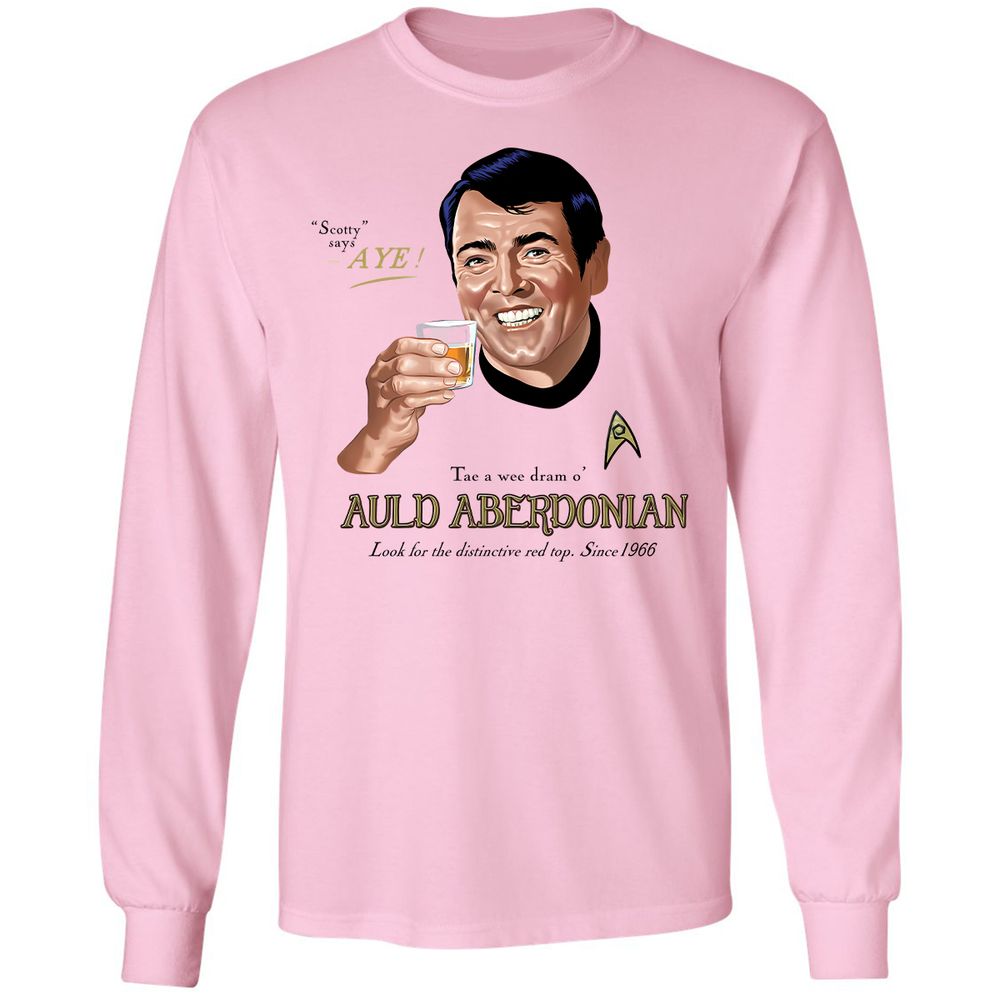 Long Sleeve T-Shirt - CJBU8HSL - Light Pink - 3