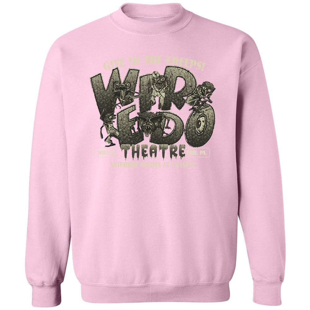 Classic Unisex Sweatshirt - T2HND6FB - Light Pink - 3