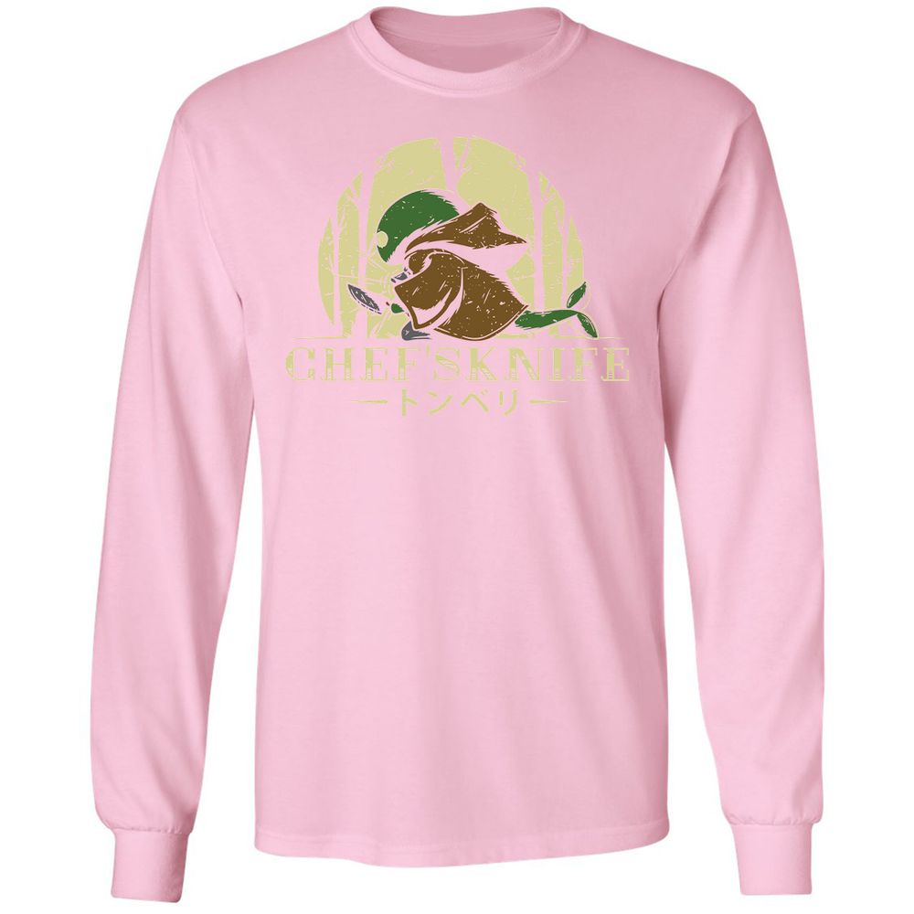 Long Sleeve T-Shirt - XKT67RTD - Light Pink - 3