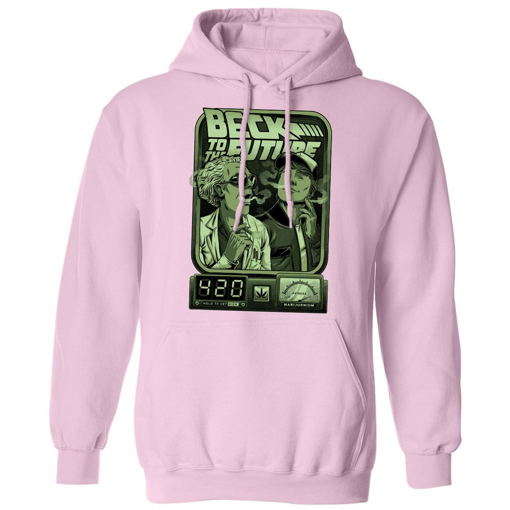 Classic Unisex Hoodie - TUHRX9LH - Light Pink - 3