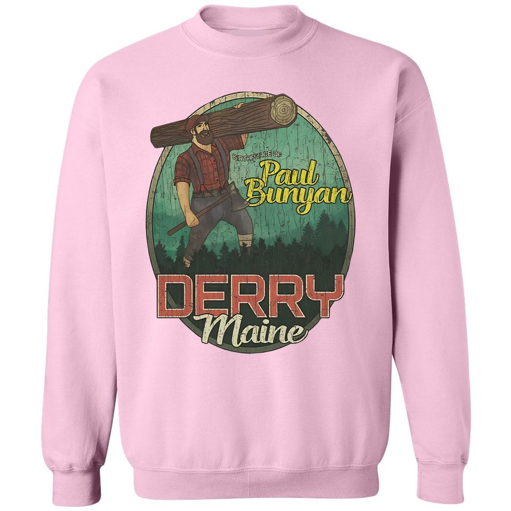 Derry Birthplace of Paul Bunyan - Light Pink - 3