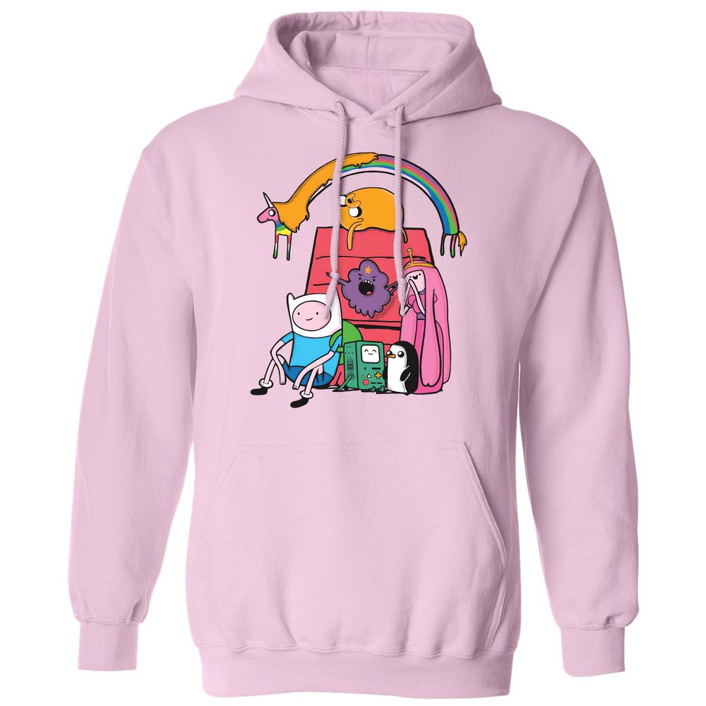 Classic Unisex Hoodie - 2BCPYPK6 - Light Pink - 3