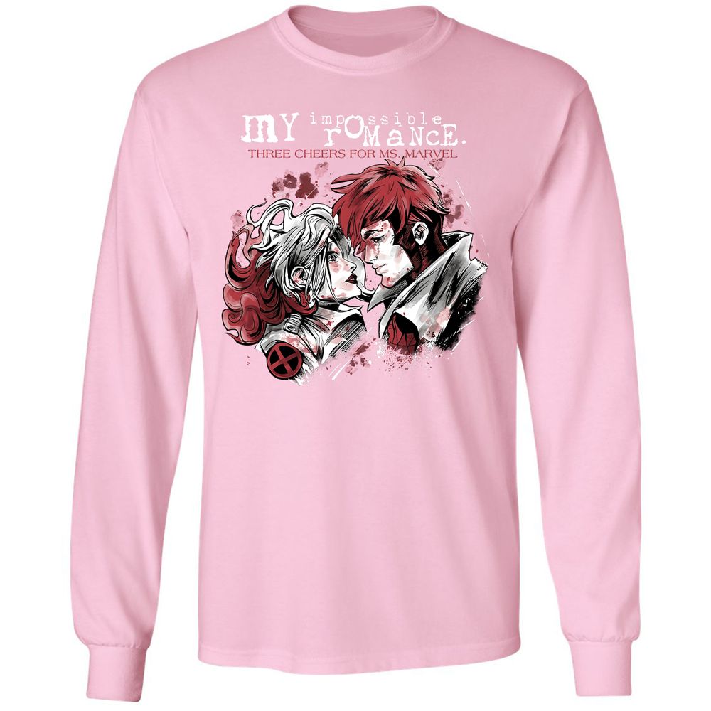 Long Sleeve T-Shirt - 3PHUSX2K - Light Pink - 3