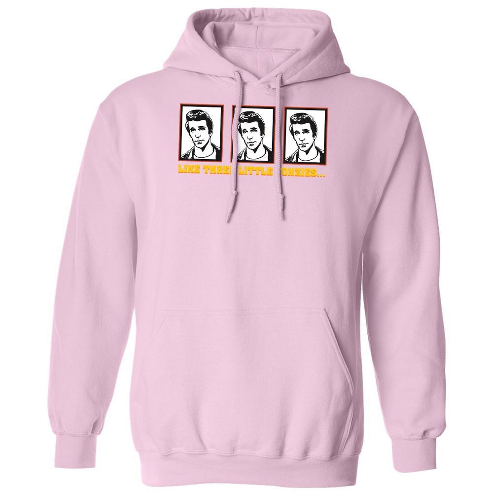 Classic Unisex Hoodie - HRS539M4 - Light Pink - 3