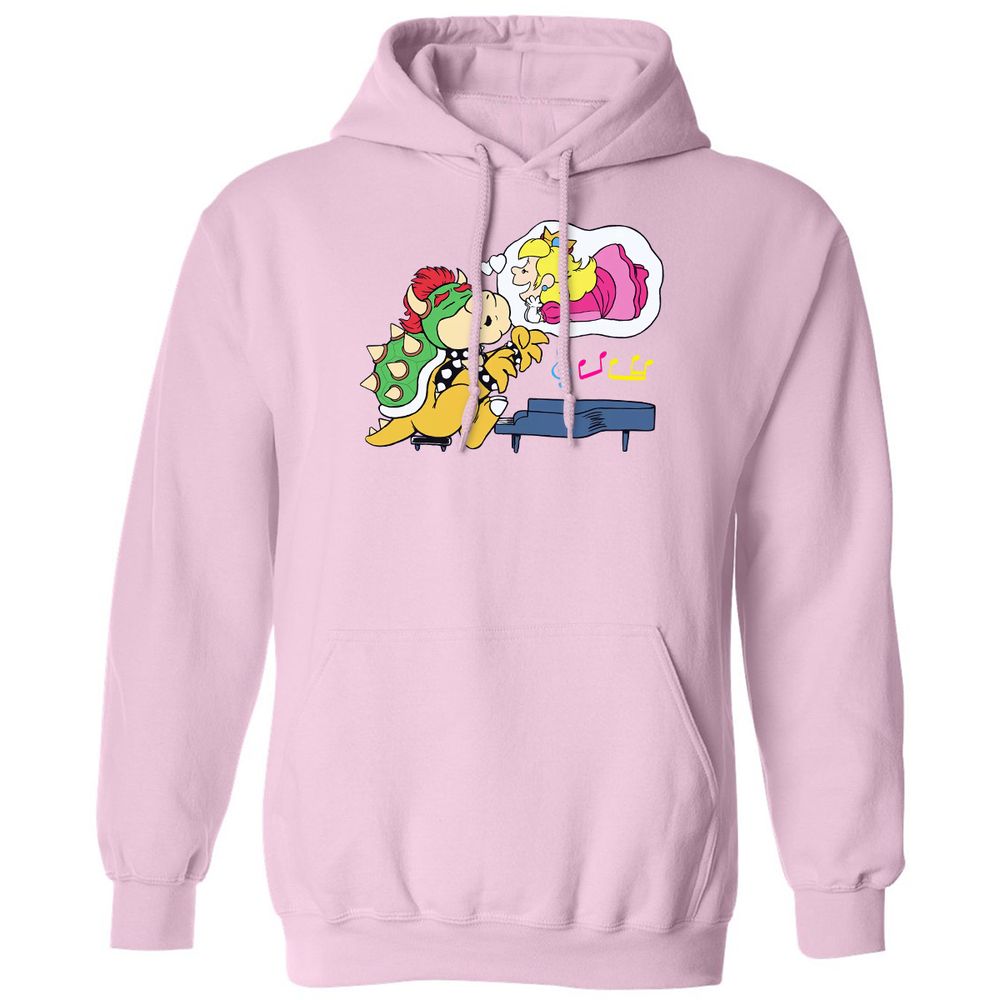 Classic Unisex Hoodie - BW2F4VVF - Light Pink - 3