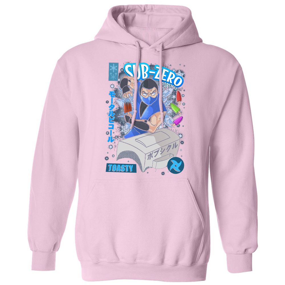 Classic Unisex Hoodie - V5RHG345 - Light Pink - 3