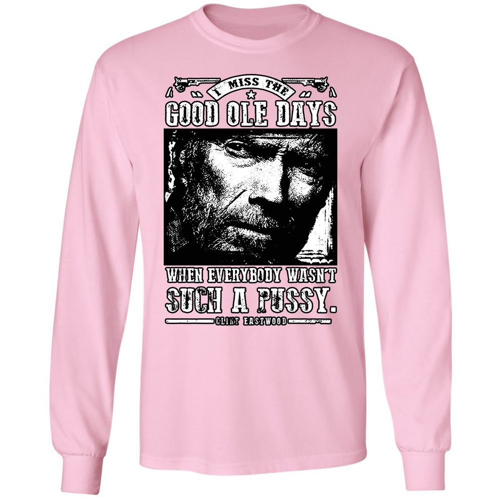 I Miss the Good Ole Days - Light Pink - 3