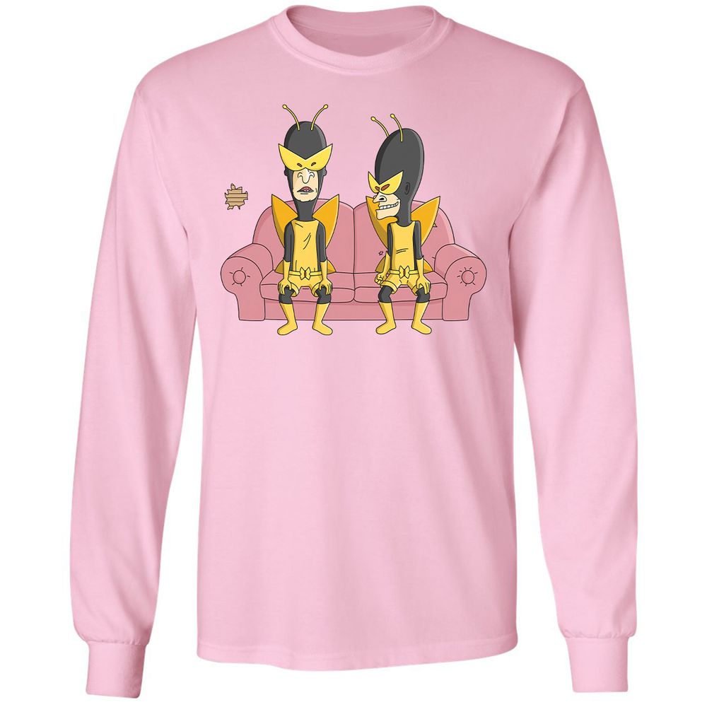 Long Sleeve T-Shirt - 7WZNLW47 - Light Pink - 3