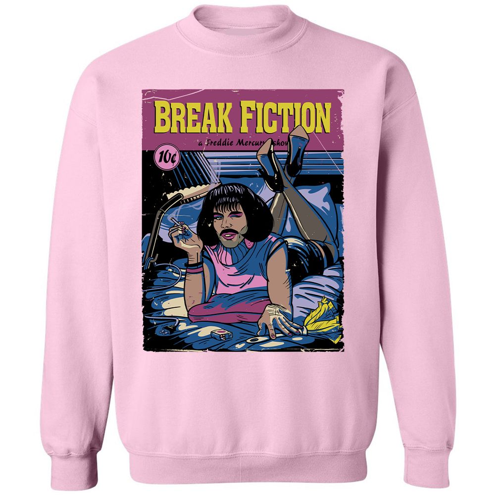 Classic Unisex Sweatshirt - TJPUHWJQ - Light Pink - 3