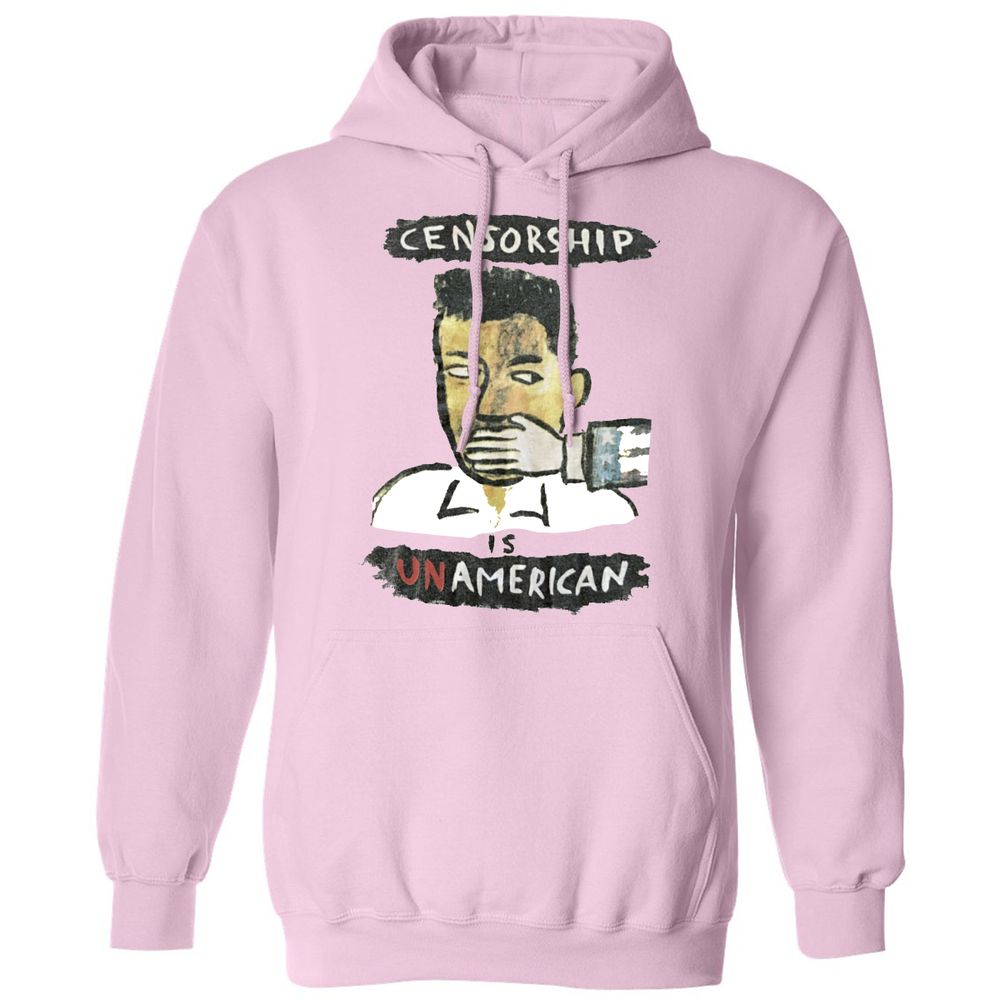 Censorship is Unamerican - Light Pink - 3