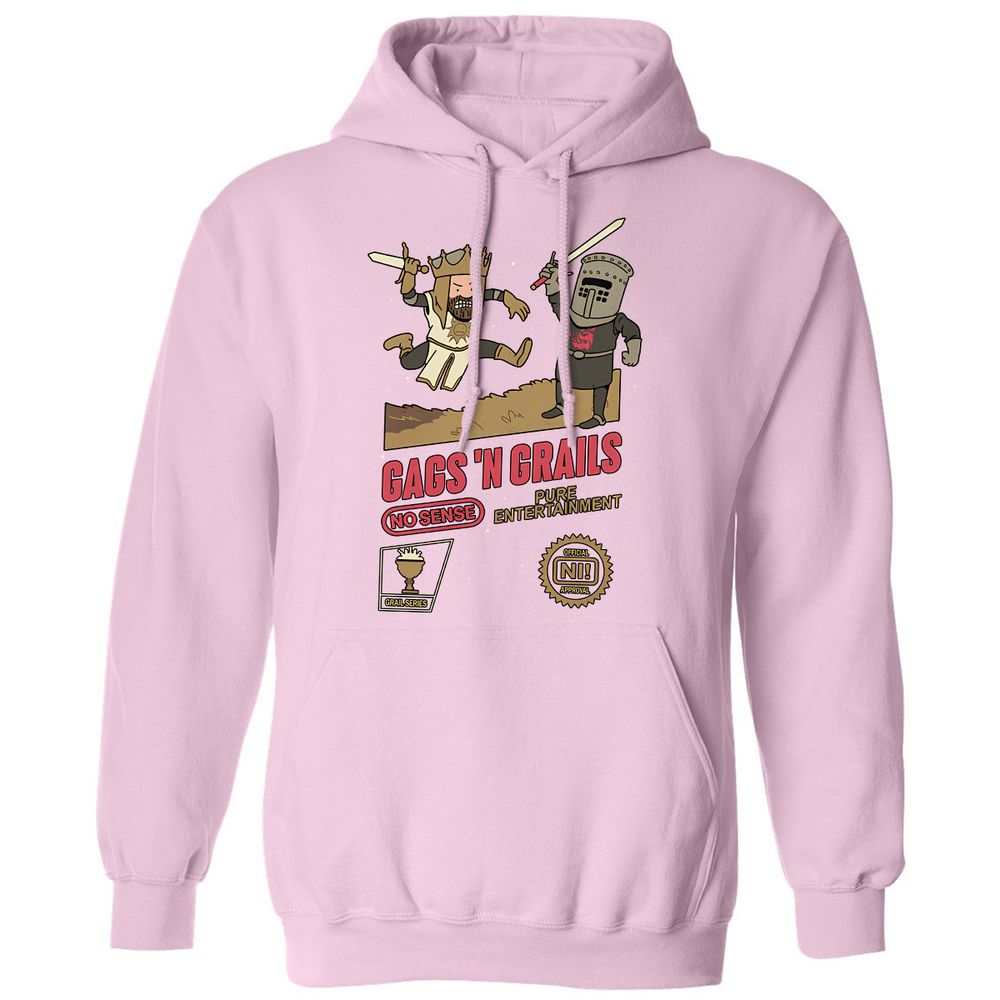 Classic Unisex Hoodie - X4DBB9YK - Light Pink - 3