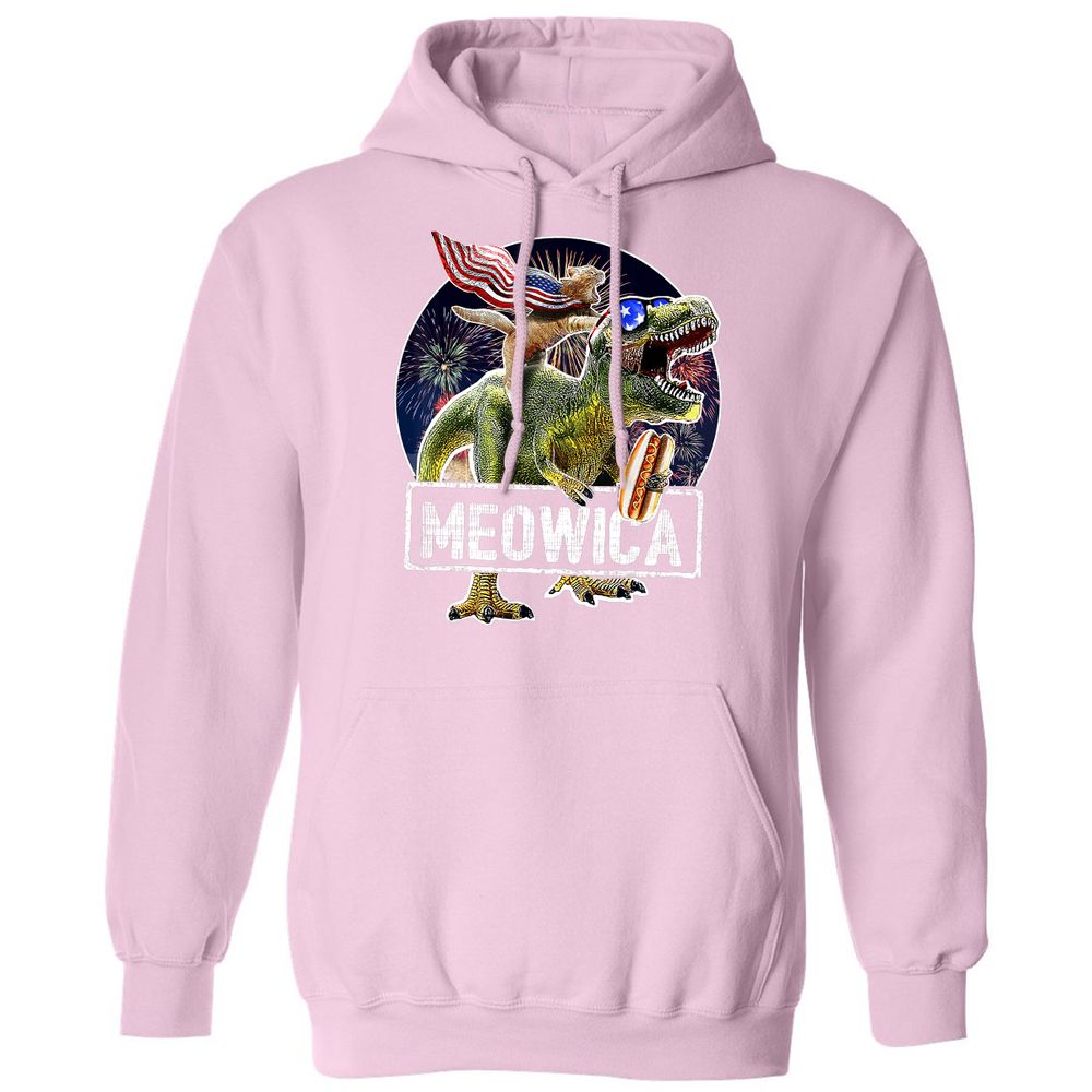 Classic Unisex Hoodie - ZEY8EP4N - Light Pink - 3