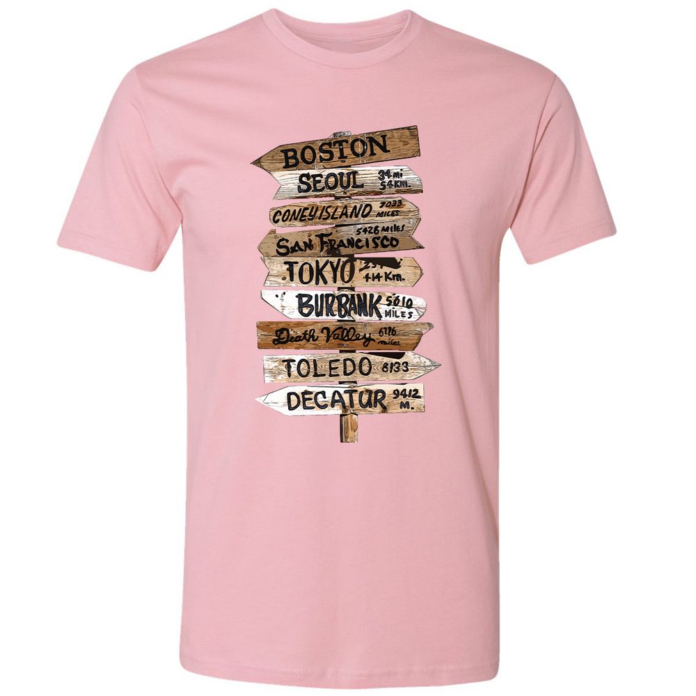 Premium Unisex T-Shirt - 2BB2UVNQ - Light Pink - 3