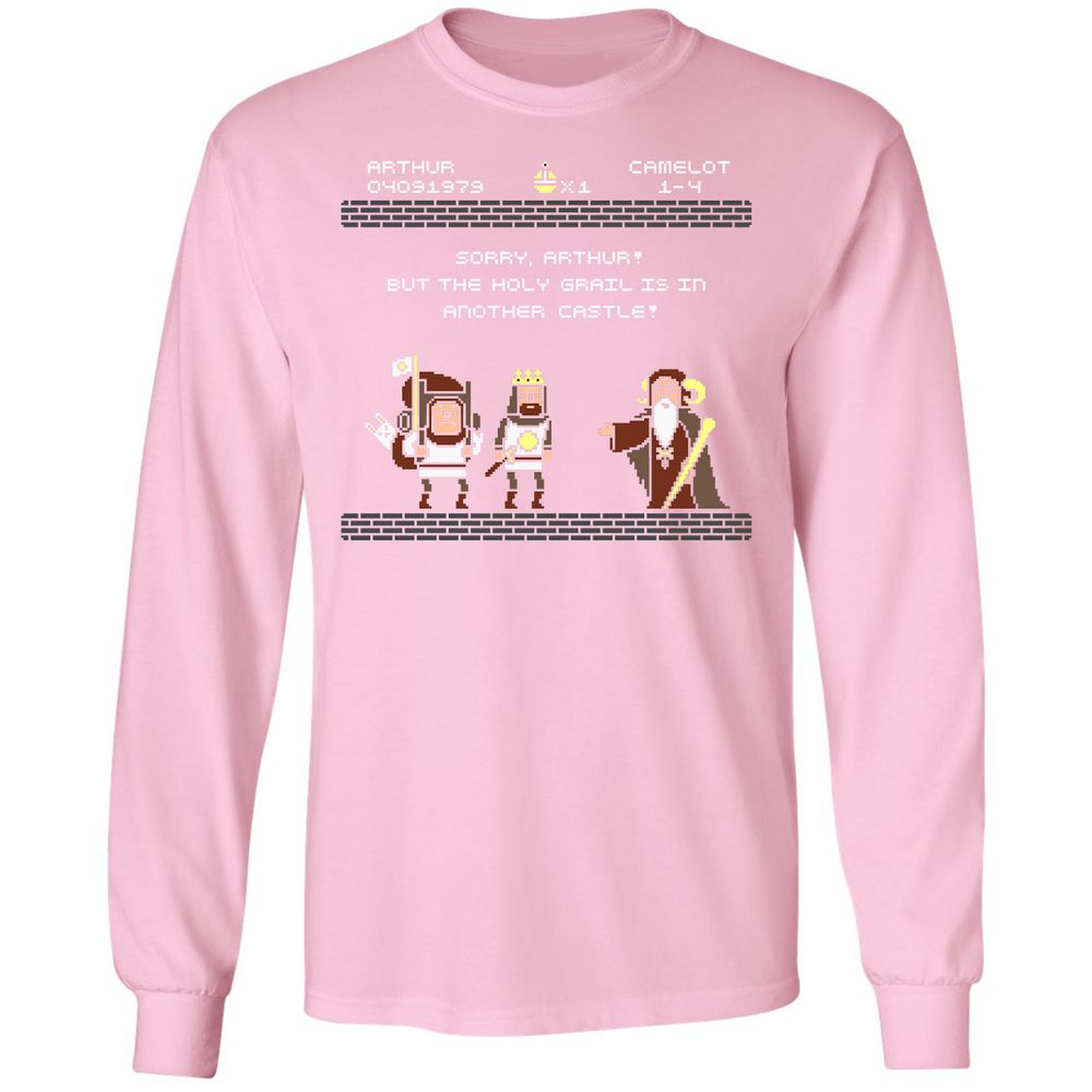 Long Sleeve T-Shirt - ULLJTUZ1 - Light Pink - 3