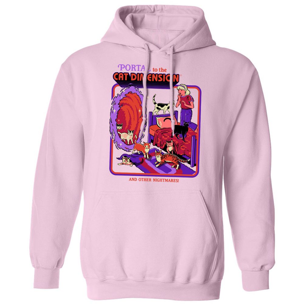 Classic Unisex Hoodie - 6QKG6DWX - Light Pink - 3