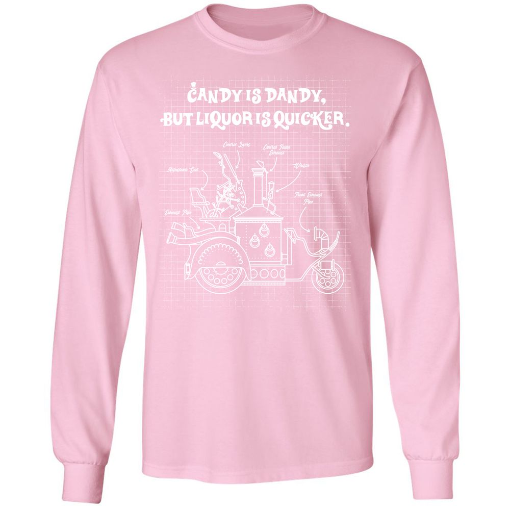 Long Sleeve T-Shirt - R3C1JUS8 - Light Pink - 3