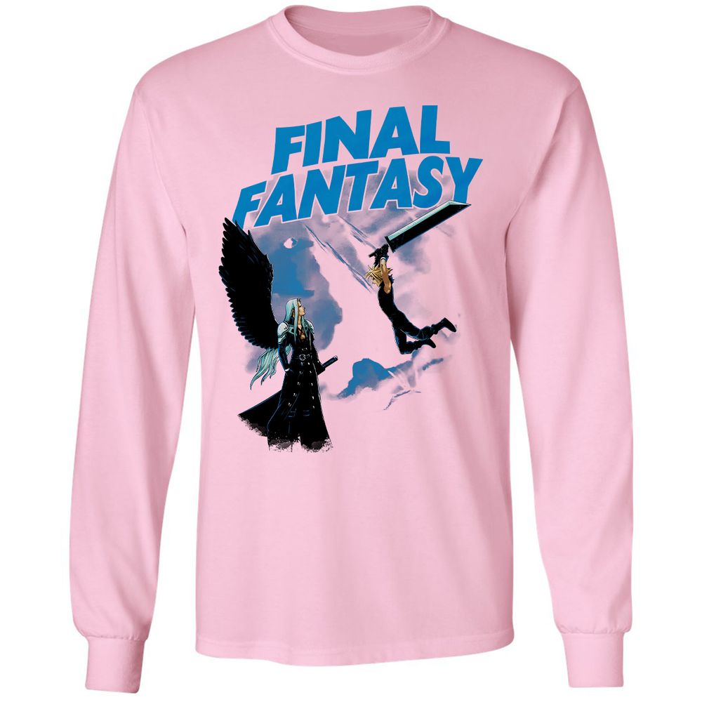 Long Sleeve T-Shirt - C78GQEBX - Light Pink - 3