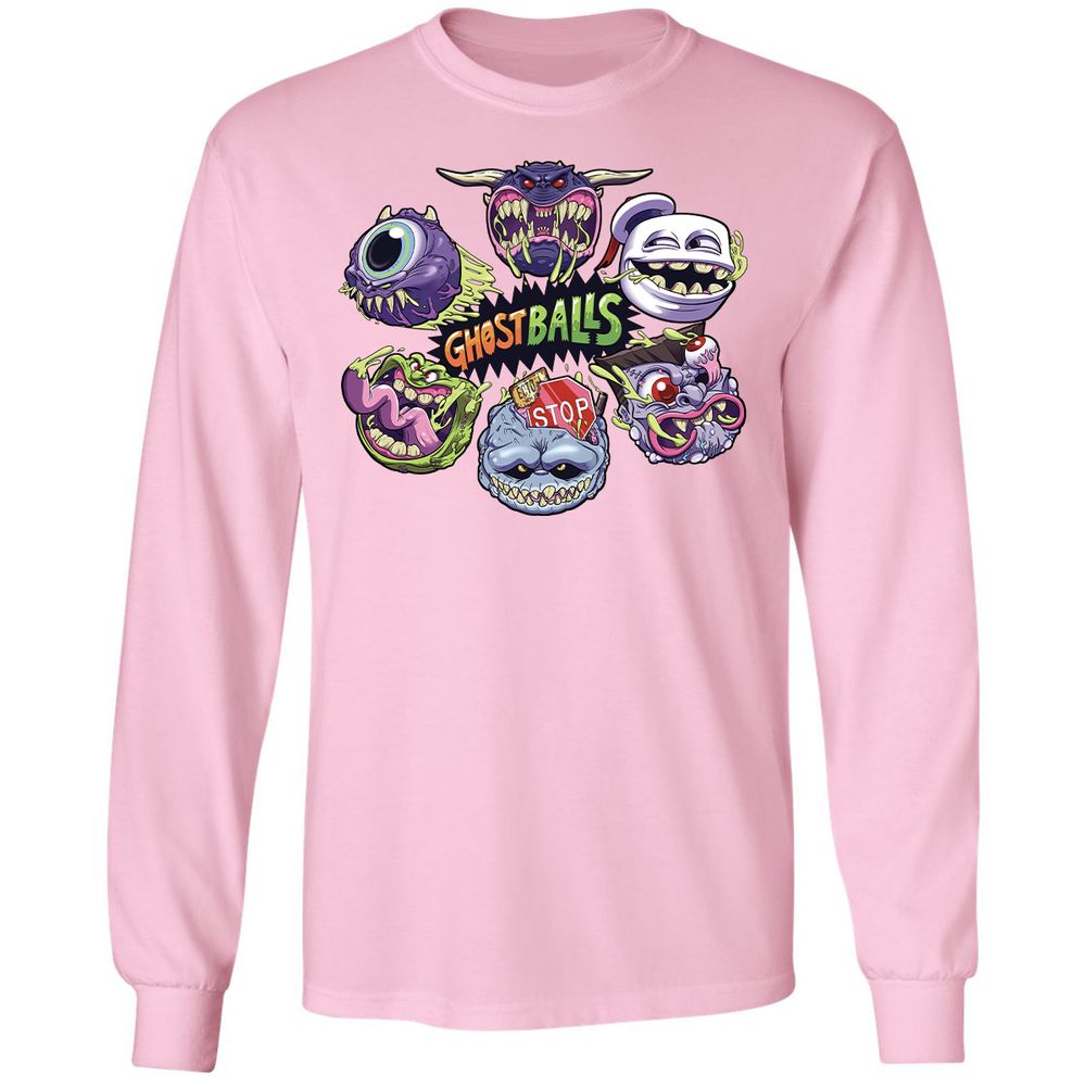 Long Sleeve T-Shirt - XQR23621 - Light Pink - 3