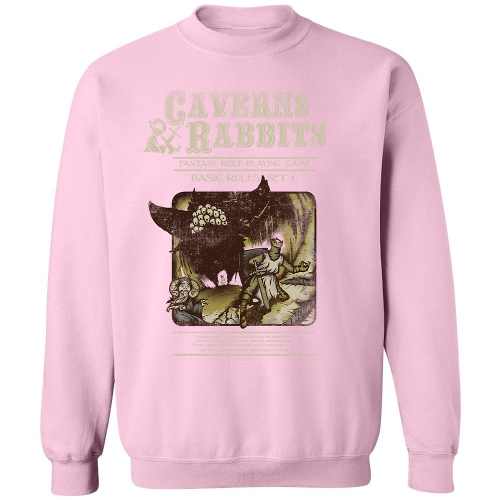 Classic Unisex Sweatshirt - ZXSBUKL4 - Light Pink - 3